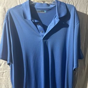 Roundtree & Yorke short sleeve performance polo bright blue, 3xb